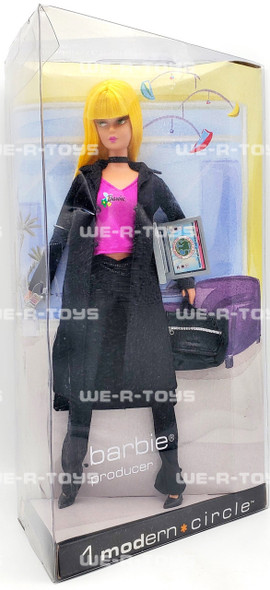 Barbie 1 Modern Circle Producer Doll Blonde Mattel 2003 #B2523