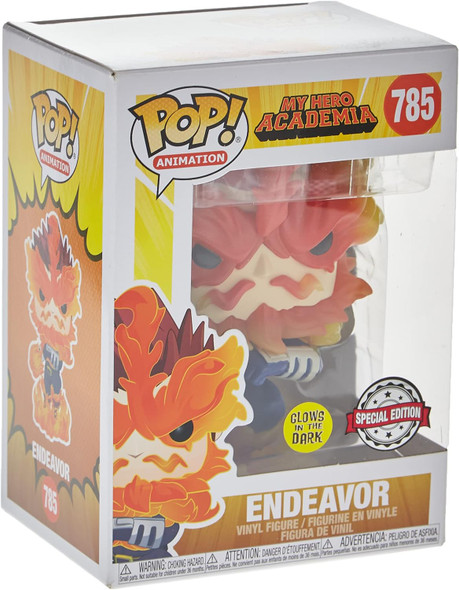 Funko Pop! Animation: My Hero Academia - Endeavor (Glow in The Dark) Exclusive