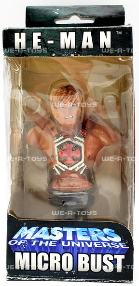 Masters of the Universe He-Man Cold Cast Hand Painted Micro Bust Mattel NRFP