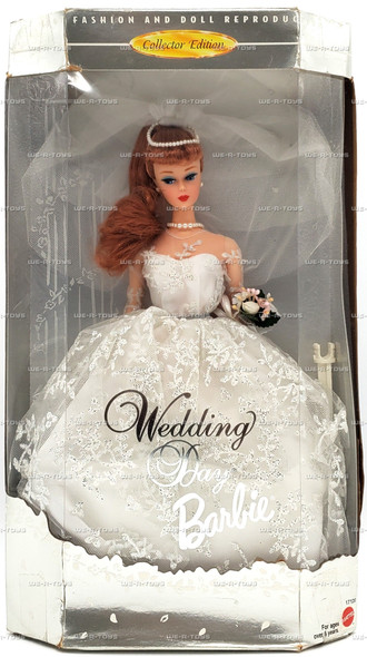 Barbie Wedding Day Redhead Reproduction of the Original 1961 Doll Mattel #17120