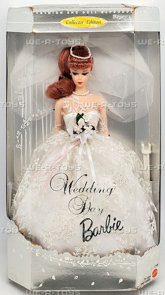Barbie Wedding Day Redhead Reproduction of the Original 1961 Doll Mattel #17120