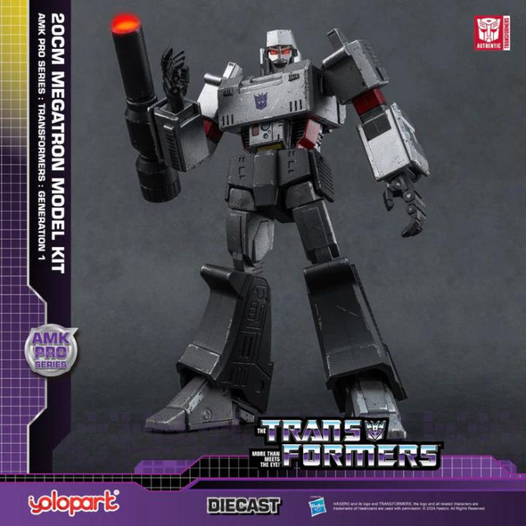 Transformers Yolopart Die Cast Megatron AMK Pro: 20cm Model Kit NEW