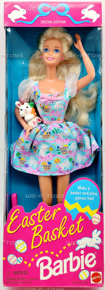 Easter Basket Barbie Special Edition Doll 1995 Mattel 15578 NEW