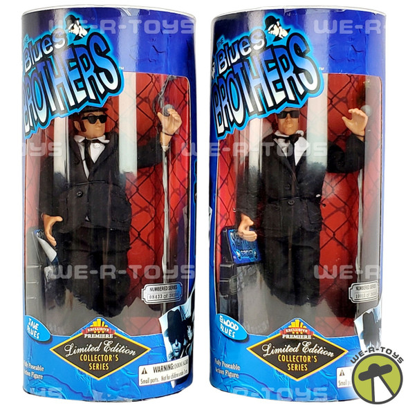 The Blues Brothers Limited Edition Collector Series Jake and Elwood Figures NEW