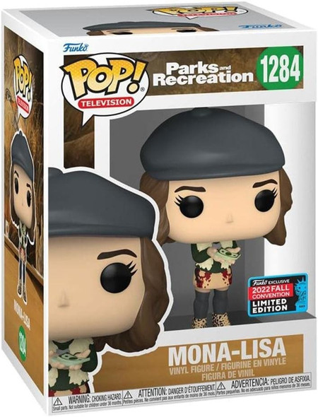 Parks and Recreation Funko Pop! New York Comic Con 2022 Exclusive Mona-Lisa Figure Parks & Recreation