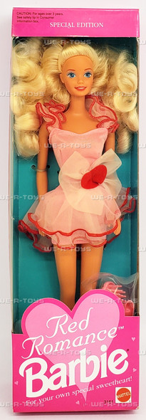 Red Romance Sweetheart Barbie Doll Special Edition 1992 Mattel 3161 NRFB