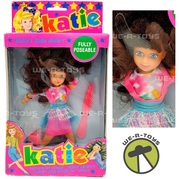 Katie's World Kid Kore's Katie Doll Kelly's Little Sister Brunette No. 91118 NIB