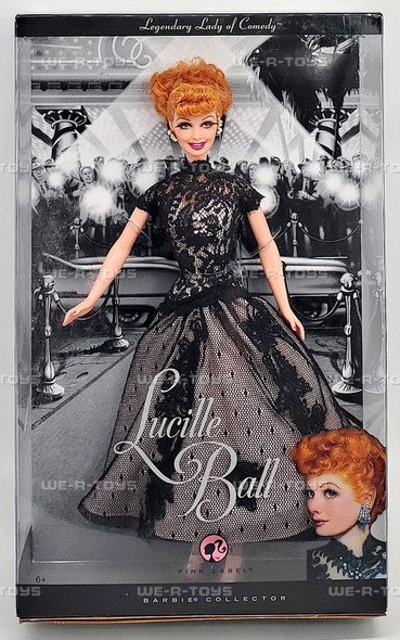 Lucille Ball Barbie Legendary Lady of Comedy Doll Pink Label 2008 Mattel N2691