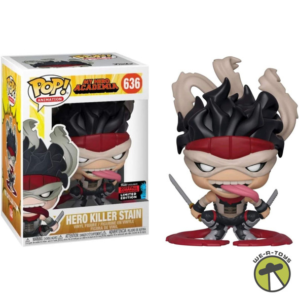 Funko Pop! My Hero Academia Killer Stain 2019 NYCC Shared Exclusive