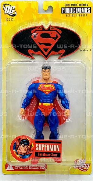 DC Direct Superman/Batman Public Enemies The Man of Steel Action Figure NRFP