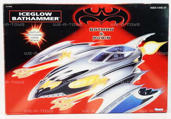 Batman & Robin Iceglow Bathammer Vehicle 1997 Hasbro 63946 USED