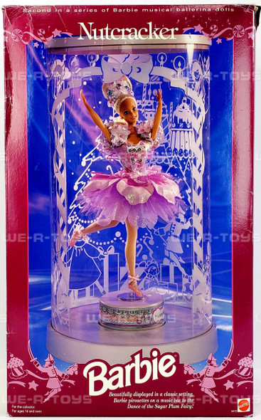 Barbie Nutcracker 2nd in Series Musical Ballerina Doll Sugar Plum Fairy 1991 NEW