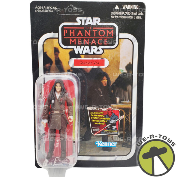 Star Wars Vintage Collection Phantom Menace Quinlan Vos Figure Unpunched NRFP