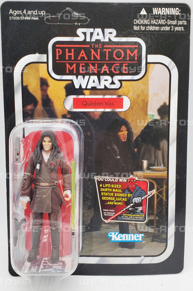 Star Wars Vintage Collection Phantom Menace Quinlan Vos Figure Unpunched NRFP