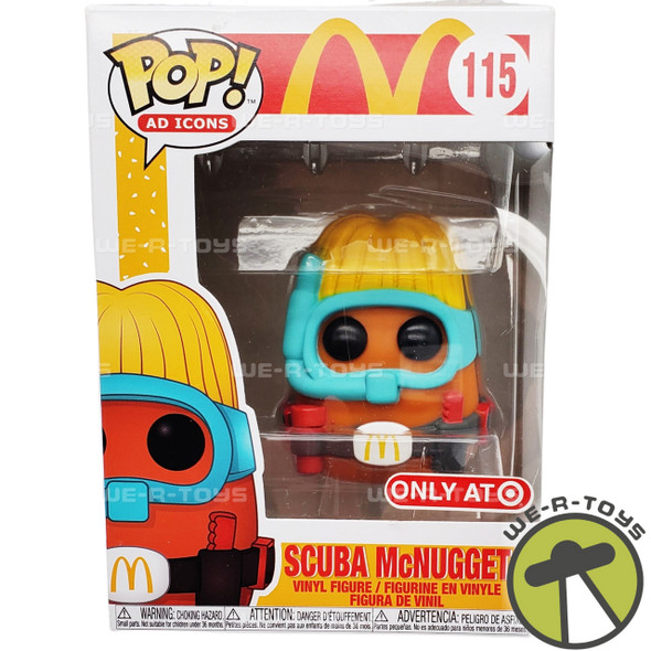 McDonald's Funko Pop! Ad Icons McDonald's Scuba McNugget Target Exclusive Vinyl Figure NEW