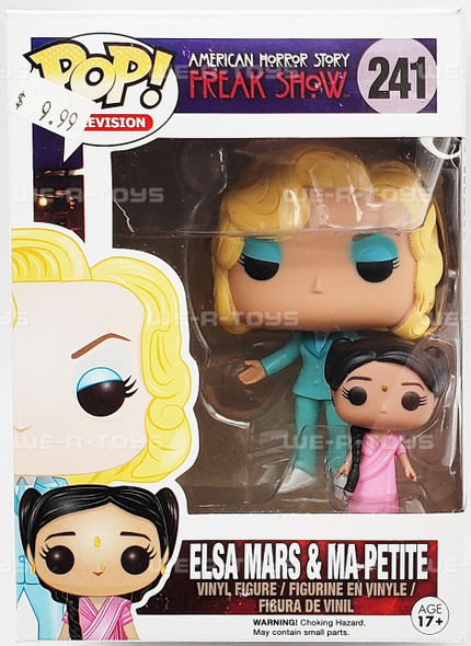 American Horror Story Funko Pop! Television American Horror Story Freak Show Elsa Mars & Ma Petite NEW