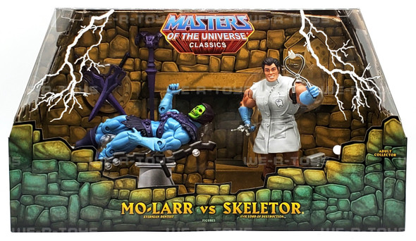  Masters of the Universe Classics SDCC 2010 Exclusive Mo-larr vs Skeletor Figures 