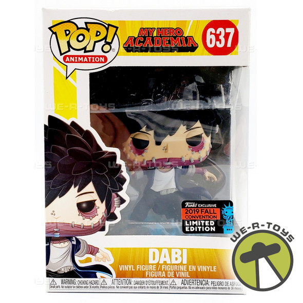 My Hero Academia Funko Pop! Animation 637 My Hero Academia Dabi Limited Edition Vinyl Figure