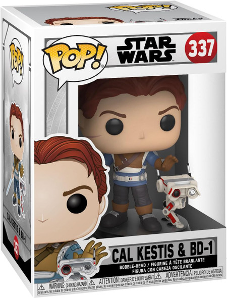 Funko Pop! Games: Jedi Fallen Order Cal Kestis with BD-1 Vinyl Figure 337