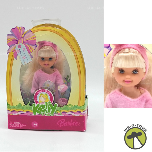 Easter Party Kelly Doll Sister of Barbie Pink Bunny 2006 Mattel K9163