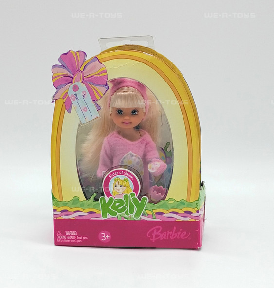 Easter Party Kelly Doll Sister of Barbie Pink Bunny 2006 Mattel K9163