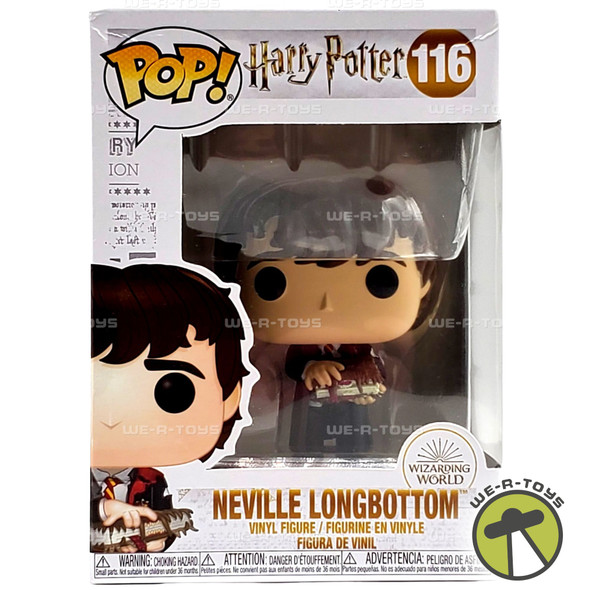 Funko Pop! Harry Potter Harry Potter Neville with Monster Book Vinyl Figure