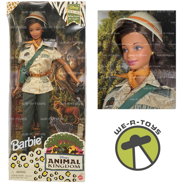 Barbie Disney's Animal Kingdom Doll African American 1998 Mattel 20989 NRFB