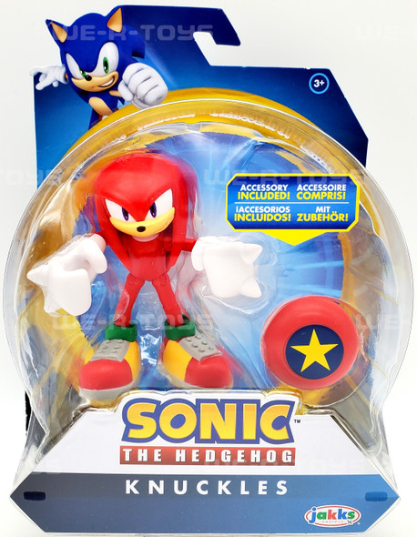 Sonic the Hedgehog Knuckles with Spring Action Figure Jakks Pacific 2022 NEW