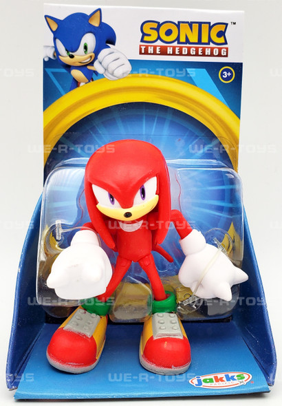 Sonic the Hedgehog Knuckles Small Articulated Figure Jakks Pacific 2021 NEW
