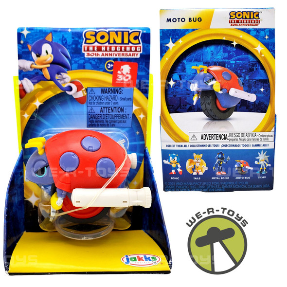 Sonic the Hedgehog Moto Bug Small Action Figure Jakks Pacific 2021 NEW