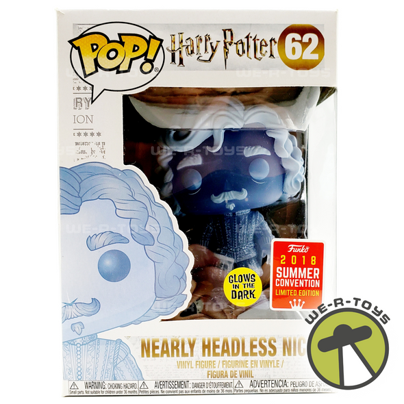 Funko POP! Harry Potter Nearly Headless Nick Glow-in-the-Dark Vinyl Figure