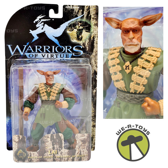 Warriors of Virtue Lai 6" Scale Action Figure Play'em Toys 1997 NRFP