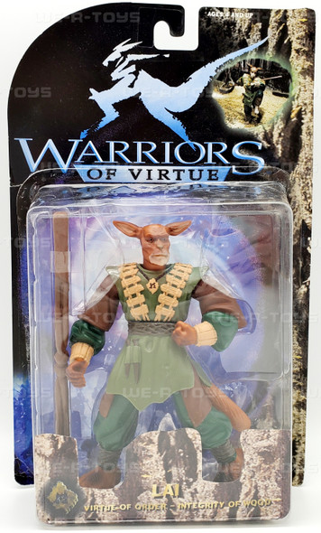 Warriors of Virtue Lai 6" Scale Action Figure Play'em Toys 1997 NRFP