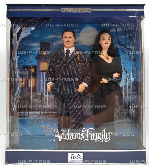 Barbie The Addams Family Barbie Dolls Collector Edition Morticia and Gomez 2000