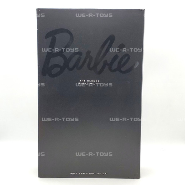 Barbie Collector The Blonds Blond Gold Label Barbie Doll and Stand Mattel NEW