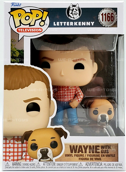 Funko POP! Television Letterkenny Wayne w/Gus Vinyl Figure 2021