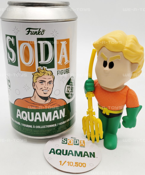 DC Funko Soda Aquaman Collectible Figurine 2021 Funko USED