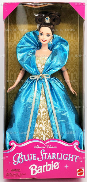 Blue Starlight Barbie Doll Brunette 1996 Special Edition Mattel No. 17125 NRFB