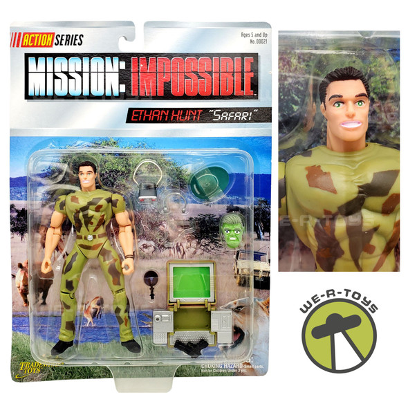Action Series Mission: Impossible Ethan Hunt "Safari" Tradewinds Toys 1998 NRFP