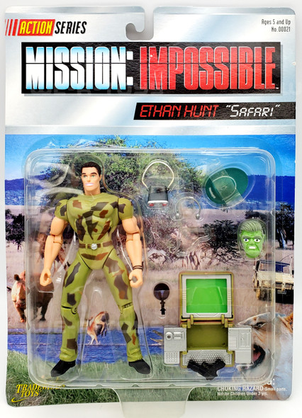 Action Series Mission: Impossible Ethan Hunt "Safari" Tradewinds Toys 1998 NRFP