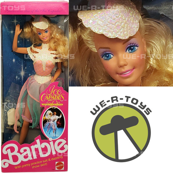 Barbie Ice Capades 50th Anniversary Doll 1989 Mattel 7365