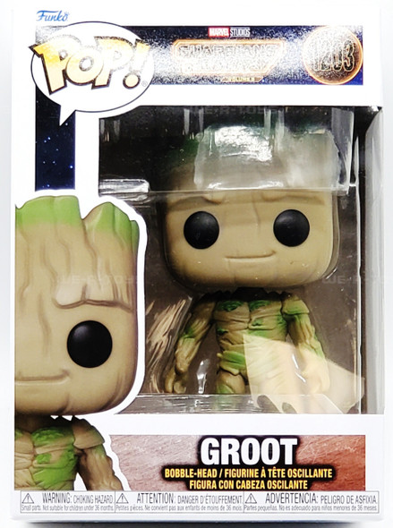  Marvel Guardians of The Galaxy Vol. 3 Groot Bobble-Head Funko POP! #1203 NEW 