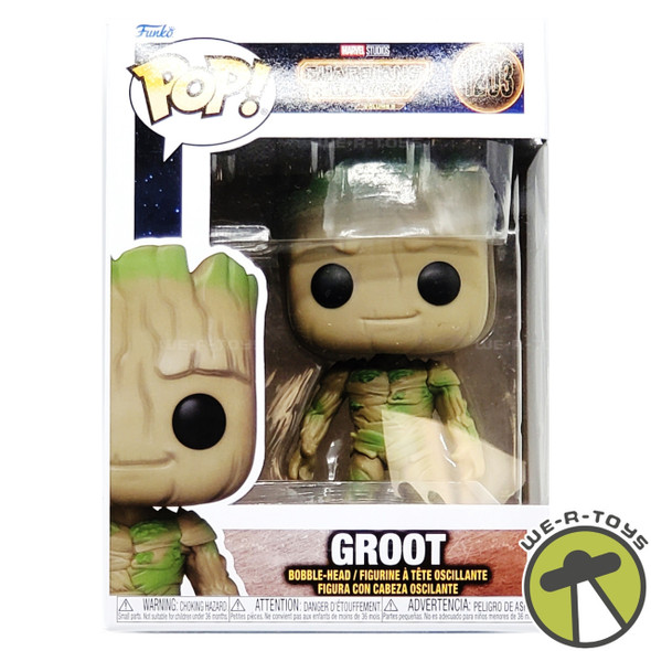  Marvel Guardians of The Galaxy Vol. 3 Groot Bobble-Head Funko POP! #1203 NEW 