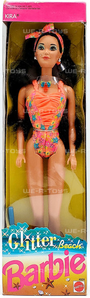 Barbie Glitter Beach Kira Barbie Doll 1992 Mattel 4924 New in Box