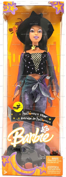 Halloween Star Barbie AA Doll with Iridescent Clothes and Brush 2005 Mattel