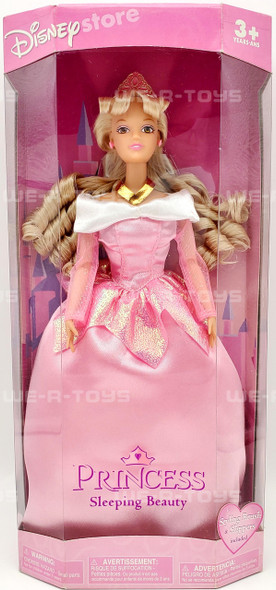  Disney Store Princess Collection Sleeping Beauty Aurora Fashion Doll NRFB 