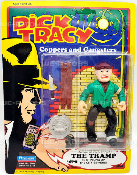 Dick Tracy Coppers and Gangsters The Tramp Action Figure Playmates #5711 NRFP