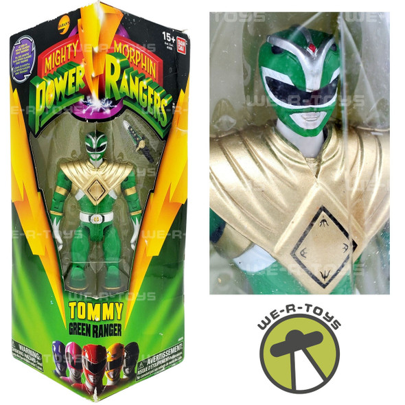 Power Rangers Mighty Morphin Power Rangers Tommy Green Ranger Figure Toys R Us Exclusive NRFB