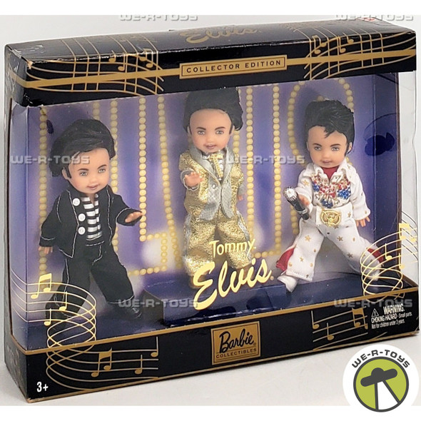 Barbie Tommy As Elvis Dolls Set Collector Edition 2003 Mattel #B3465 NRFB