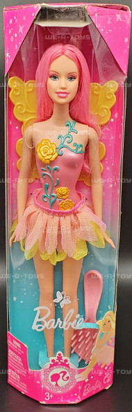 Barbie Fairy Doll with Tutu and Wings Multilingual 2008 Mattel N5685 NRFB